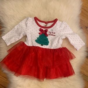 Girls 0-3 month First Christmas
